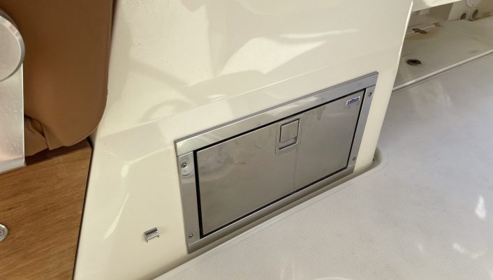 Refrigerator in Chris Craft 26